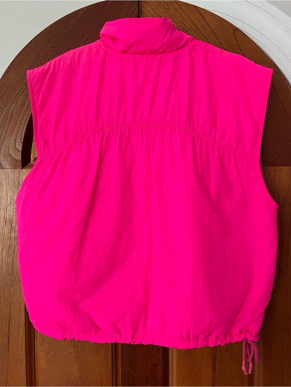 FP Movement Hot Pink Off The Bleachers Puffer Vest RT $168 - Size Large NWOT - Picture 3 of 4